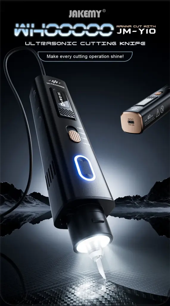 アリエクで大人気 JAKEMY JM-Y10 PRO 格安 超音波カッター-アリエク特価アラート
