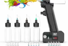 SHANGSE エアブラシキット 30PSI 充電式コードレス-アリエク特価アラート