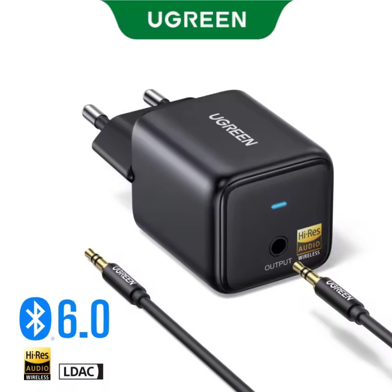 UGREEN Bluetooth 6.0 オーディオレシーバー LDAC