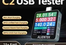 ALIENTEK C2 Lite USBテスター-アリエク特価アラート