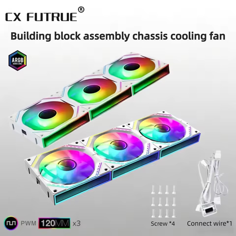 CX FUTURE ケースファン 3連 ARGB