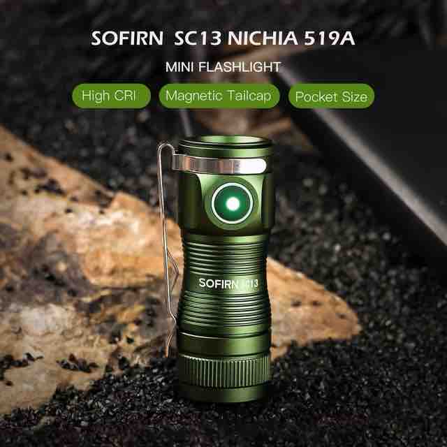 Sofirn SC13 519A LED 充電式懐中電灯