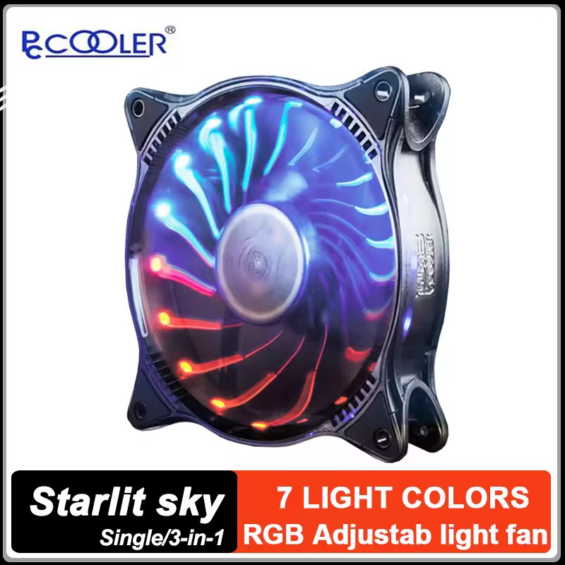 PCCOOLER Starry Sky Multi-Mode 120mm ケースファン