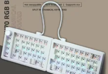 ZUOYA GMK70 VIA/Qmk 分離 メカニカルキーボードキット-アリエク特価アラート