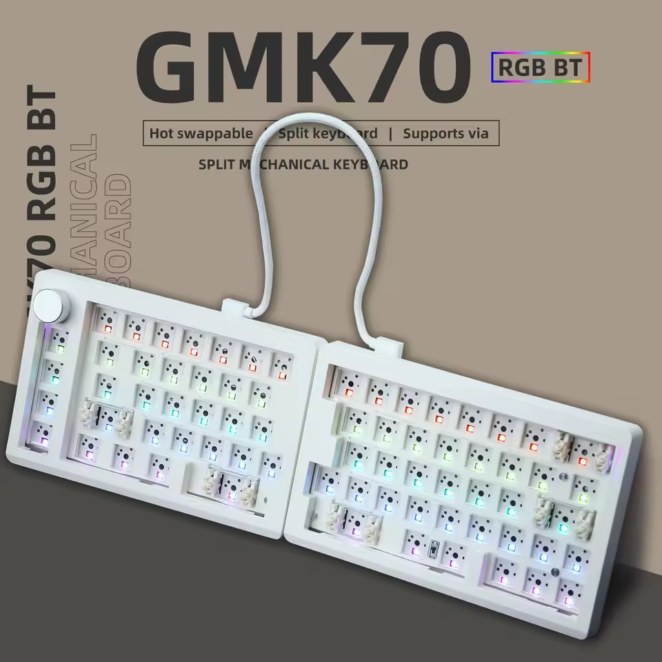 ZUOYA GMK70 VIA/Qmk 分離 メカニカルキーボードキット
