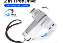 ORICO 2 in 1 デュアルフラッシュドライブ 32GB-アリエク特価アラート