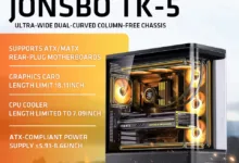JONSBO TK-5 PCケース ATX-アリエク特価アラート