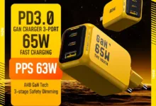 AOHI THE YOUTH 65W GaN USB充電器-アリエク特価アラート