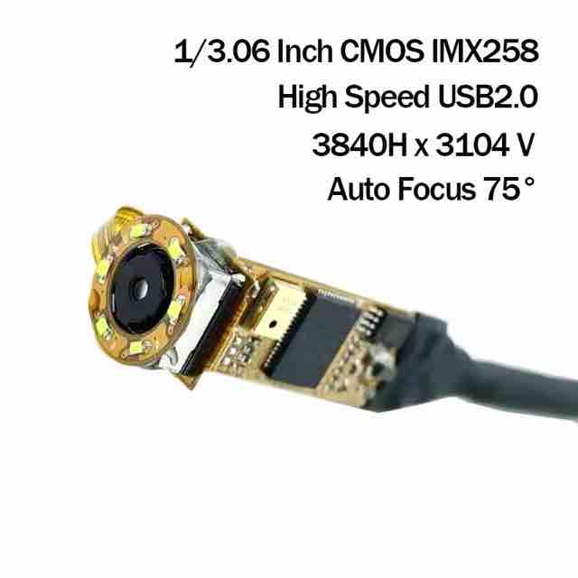 4K 12MP IMX258 3840x3104 15FPS USBカメラ