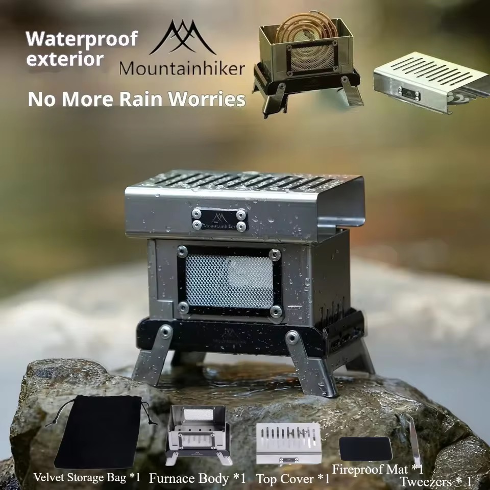 MOUNTAINHIKER 香炉＆蚊取り器 折りたたみ式