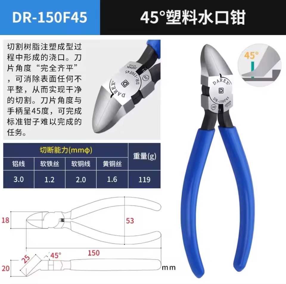 DAREX DR-MEN115 プラスチックモデル スプルーカッター