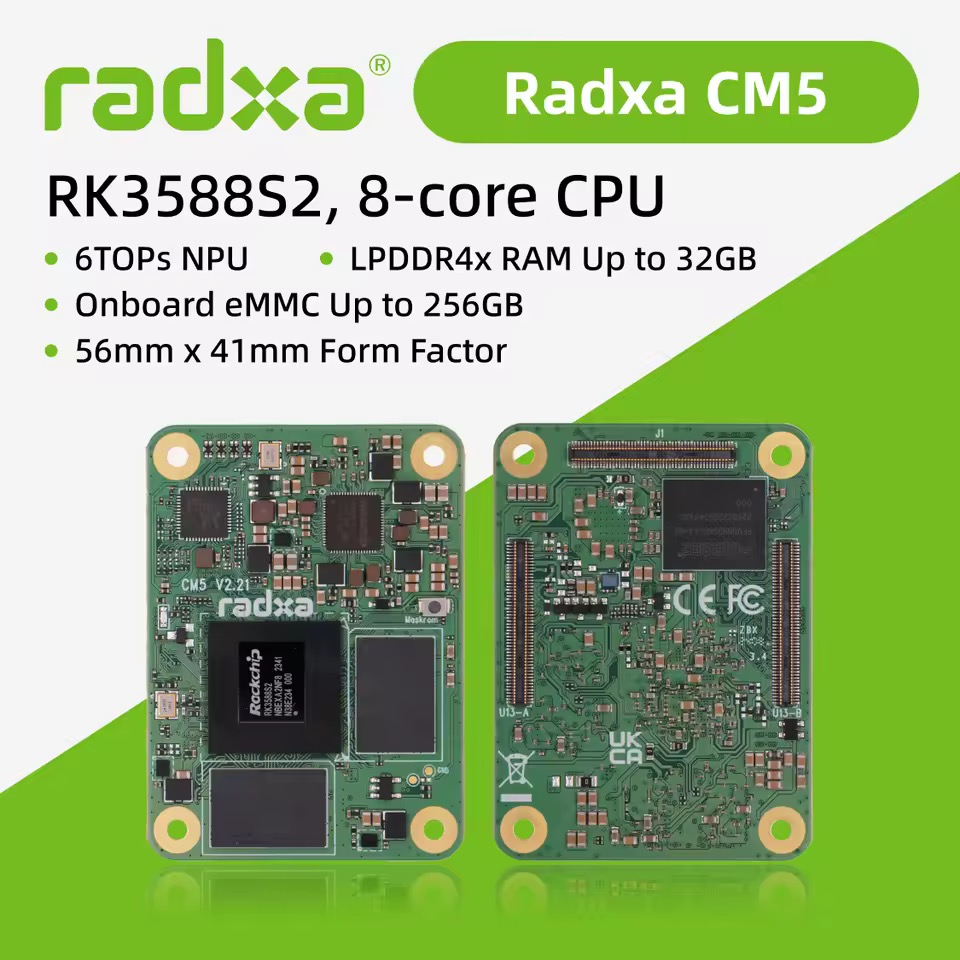 【特別割引】Radxa CM5 RK3588S2 8GB 64GB