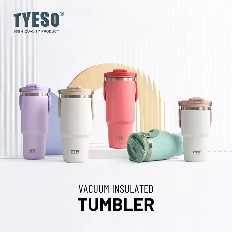 TYESO 600ml コーヒーカップサーモボトル