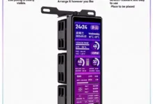 PCセカンドスクリーン 4.58インチ ファン付き-アリエク特価アラート