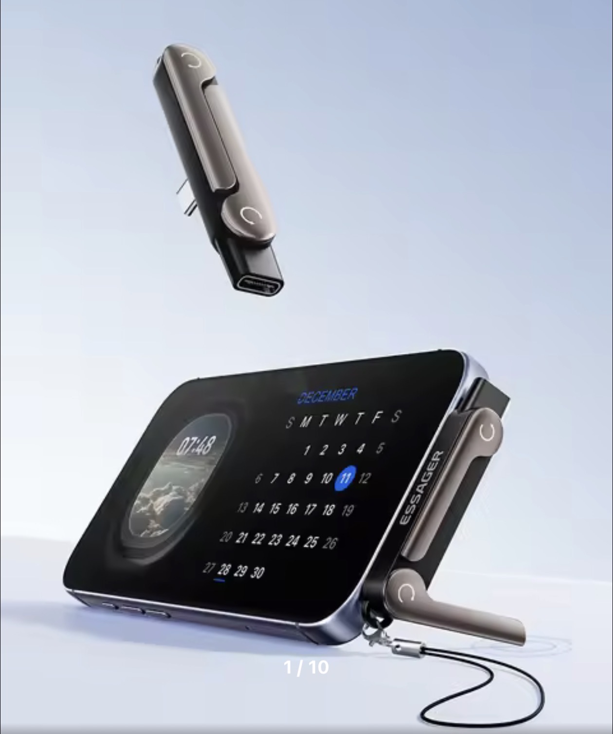 Essager USB Type-C OTGアダプター スタンド付き