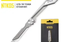 Nitecore NTK05 TC4 小型チタンミニキーホルダー-アリエク特価アラート