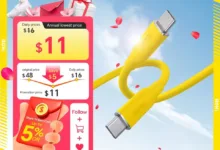 【¥936】AOHI 140W PD 3.1 USB C ケーブル 1m-アリエク特価アラート