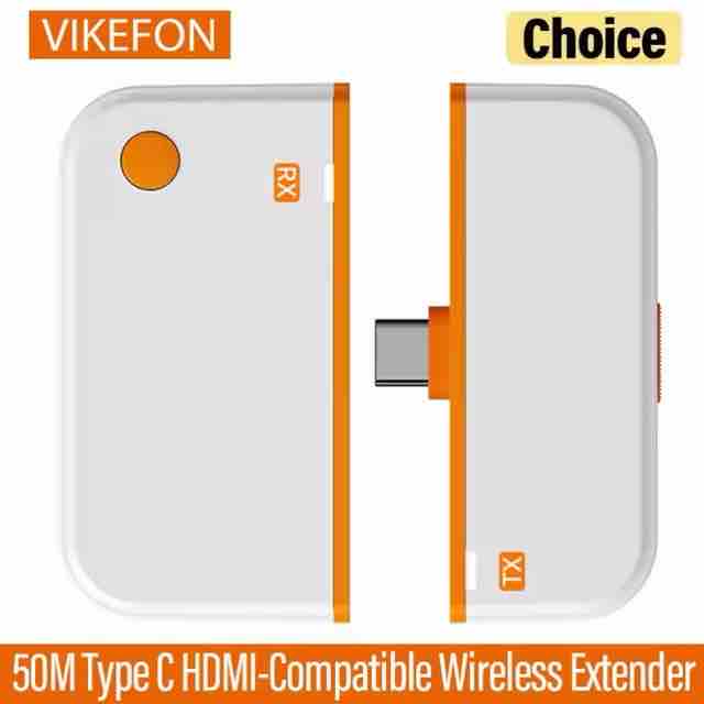 USB Type-C HDMIワイヤレストランスミッター
