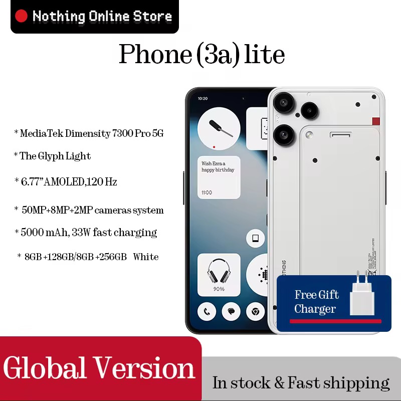 NOTHING Phone (3a) Lite 8GB 128GB