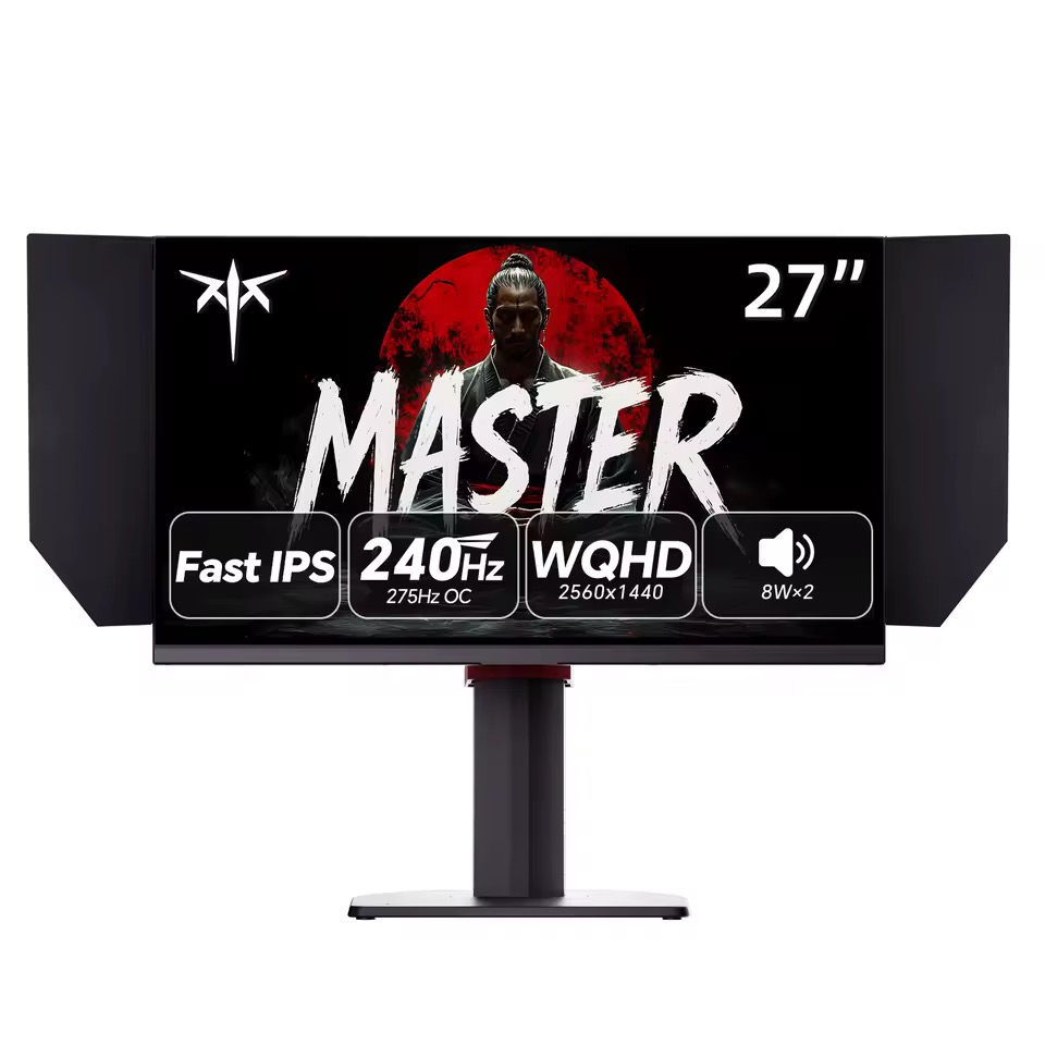 KTC 27M1 Pro 27インチ ゲーミングモニター 2560x1440 240Hz 0.5ms Fast IPS