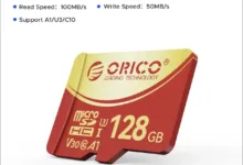 【¥1,258】ORICO microSD Red 128GB-アリエク特価アラート