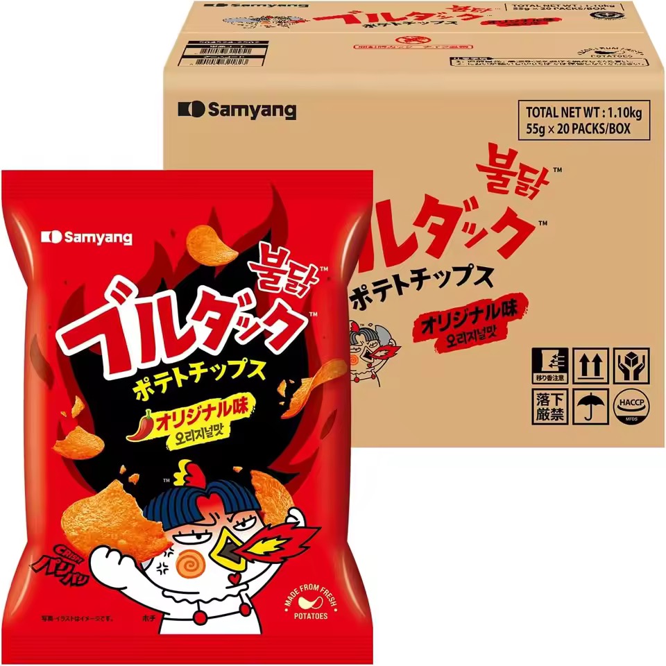 ブルダックポテトチップス 20袋（オリジナル）