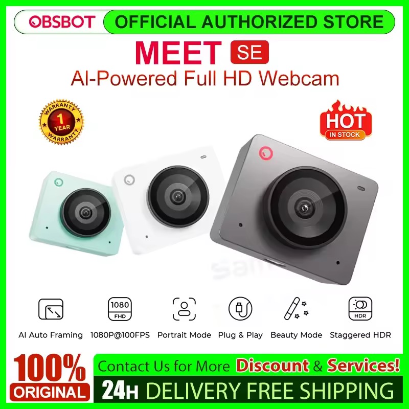 OBSBOT Meet SE ウェブカメラ