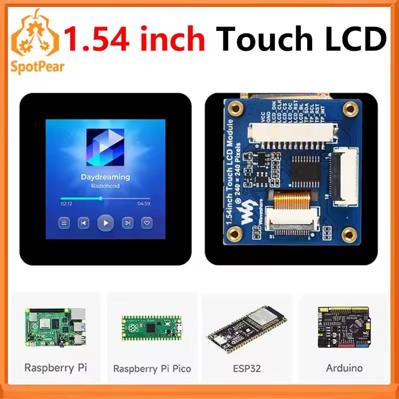 1.54インチ LCDタッチスクリーン 240×240