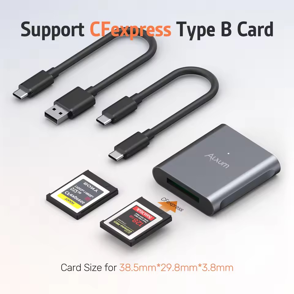 CFexpress Type B カードリーダー USB Type-C