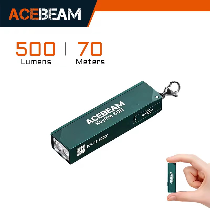 ACEBEAM キーチェーン懐中電灯 Keylite 500