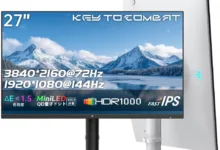 KTC 27インチ Mini LED モニター 4K 72Hz / FHD 144Hz DisplayHDR 1000-アリエク特価アラート