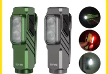 SOFIRN ST10 1000lm ミニクランプ懐中電灯-アリエク特価アラート