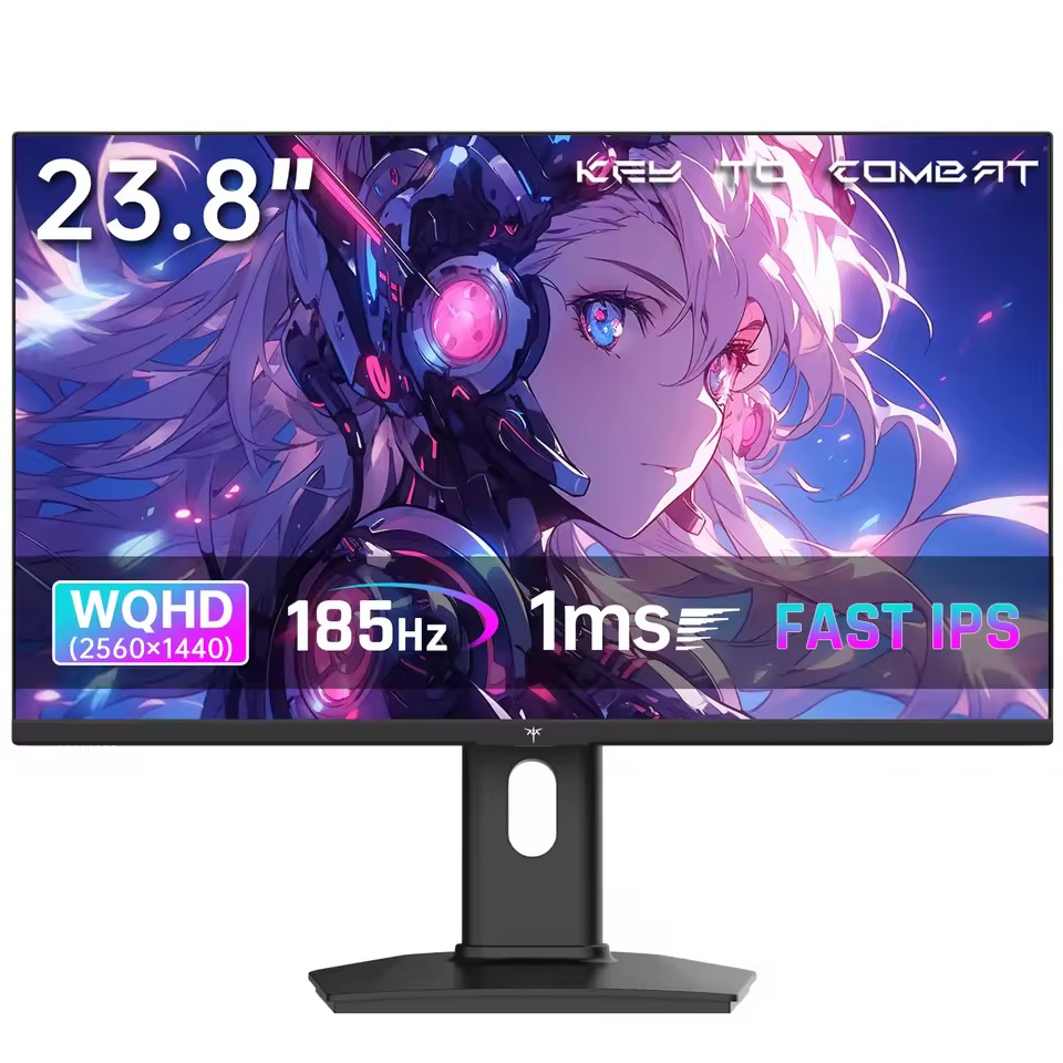 KTC 24インチ ゲーミングモニター WQHD Fast IPS/185Hz/1ms
