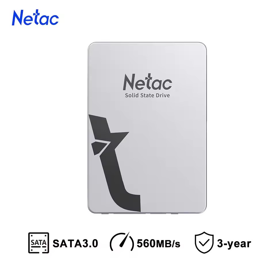 Netac SATA 2TB SSD Silver