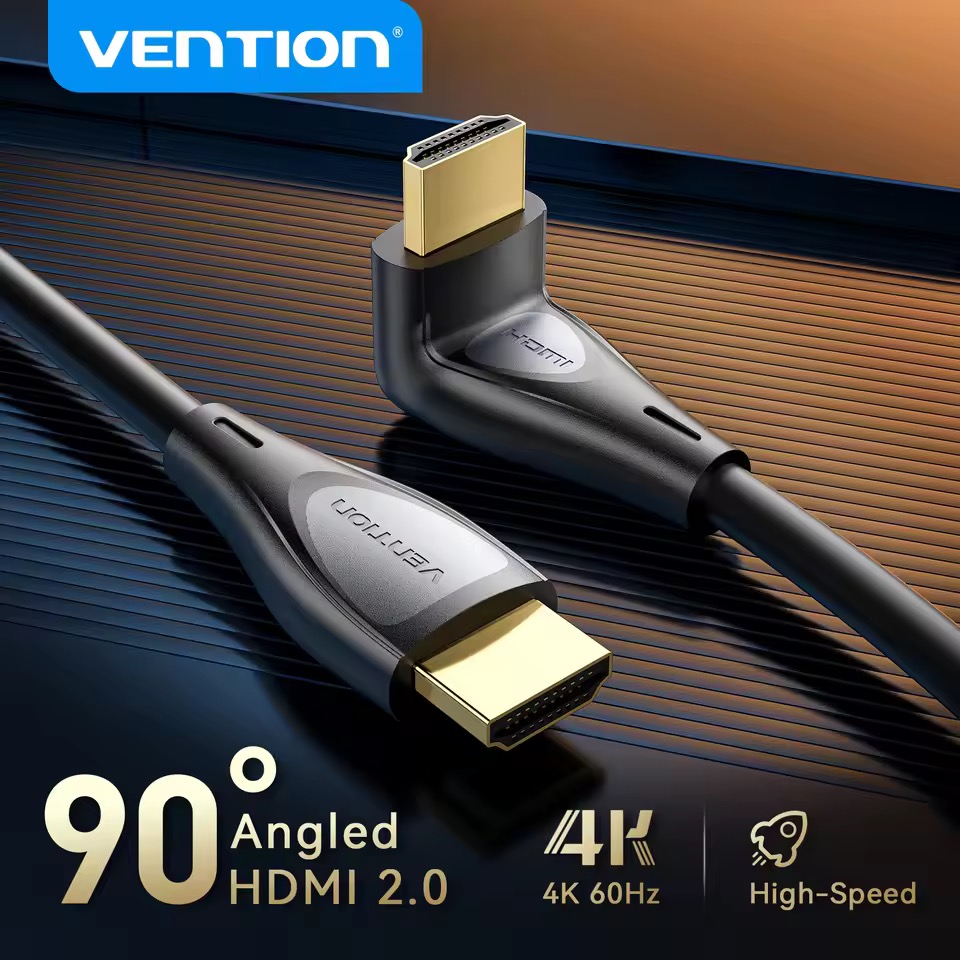 Vention 90° HDMIケーブル 2m