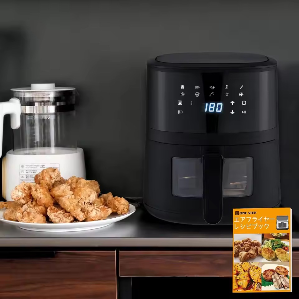 ノンフライヤー 4.5L レシピ本付き