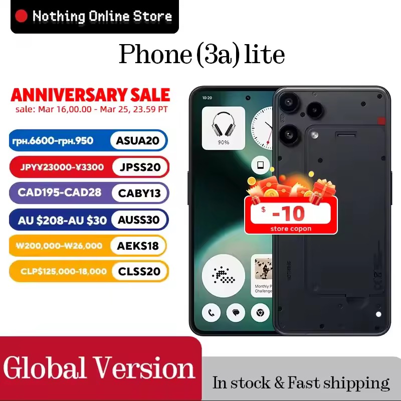 Nothing Phone (3a) Lite グローバル版