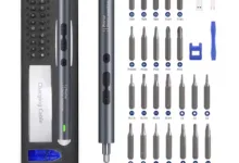 【¥2,420】電動ドライバー精密セット 28 in 1 電動工具キット-アリエク特価アラート