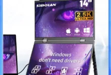 【¥28,082】SIBOLAN 14インチ 2560x1600 デュアルポータブルモニタ-アリエク特価アラート