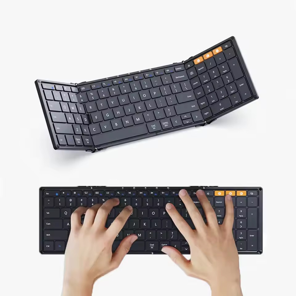 折りたたみ式キーボード
