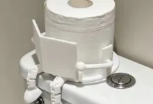 【¥281】斬新な3Dプリント トイレットペーパーホルダー-アリエク特価アラート