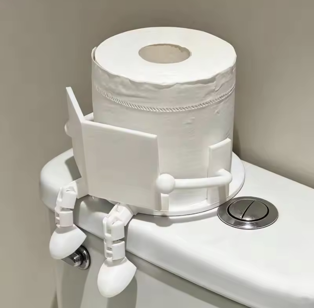 斬新な3Dプリント トイレットペーパーホルダー