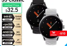 【¥5,396】Black Shark S3 Classic スマートウォッチ-アリエク特価アラート