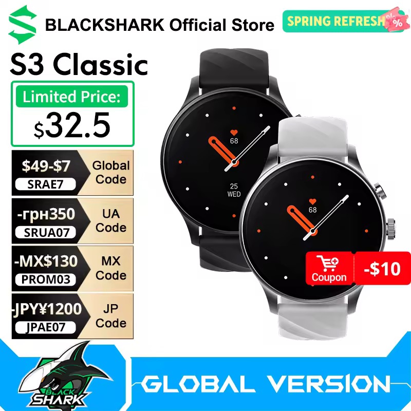 Black Shark S3 Classic スマートウォッチ