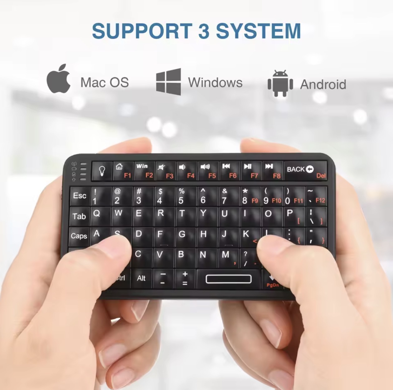 Rii ミニキーボード Bluetooth 手のひらサイズ