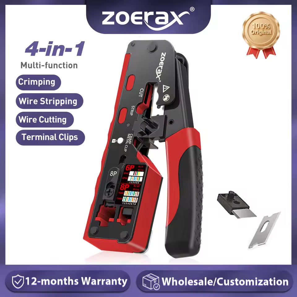 ZoeRax RJ45 圧着工具