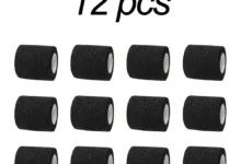 【¥205】自己粘着性の弾性スポーツ包帯 2.5cmx4.8m 12pcs-アリエク特価アラート