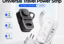 【¥1,513】ORICO 電源タップ 2AC 3USB ポート EUプラグ 延長ケーブル5-in-1-アリエク特価アラート