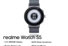 【¥9,106】realme Watch S5 スマートウォッチ-アリエク特価アラート