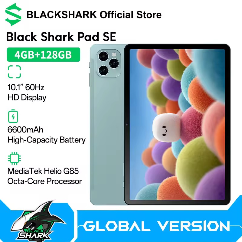 Black Shark Pad SE 4G LTE/WiFi 10.1インチ タブレット